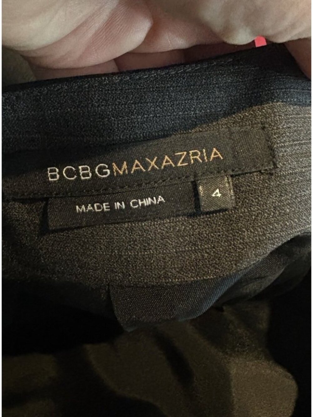 BCBG Max Azria Womens S/4 Gray & Black Skirt Suit Martine Blazer Jacket - Picture 10 of 10